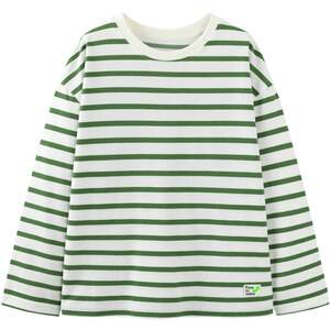 
[Super long-sleeved T-shirt] Mini Balabala boys and girls spring and autumn tops soft antibacterial baby long-sleeved T-shirt