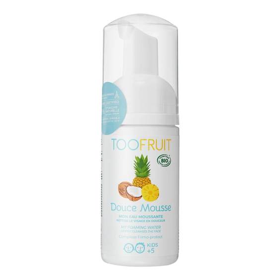 toofruit multi-fruit skin organic children's facial cleanser special amino acid oil control cleanser for adolescent male and female students