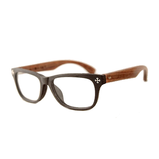 Counter genuine Sakawa Fujii Japanese retro pure handmade handmade wooden leg myopia glasses frame glasses frame men's and women's board
