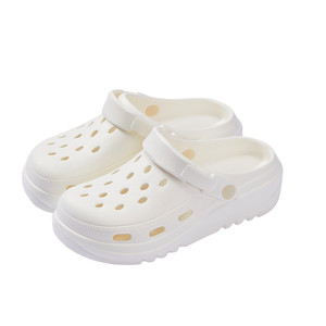 
MINISO famous high-quality clog shoes for women 2026 new summer thick-soled arch support super good-looking travel beach