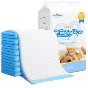 Pet water absorption pads thick deodorized puppy diaper pads 100 tablets of one -time urine without wet cat induce