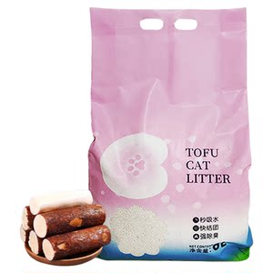 
Pure cassava cat litter, highly absorbent plant litter, deodorizing, low dust, not easy to stick to the bottom, free shipping for kittens and adults, 20 kg*0.5kg