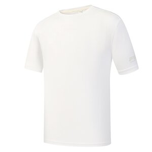 
FILA official men's knitted short-sleeved shirt 2026 spring new outdoor sports simple and comfortable sun protection T-shirt