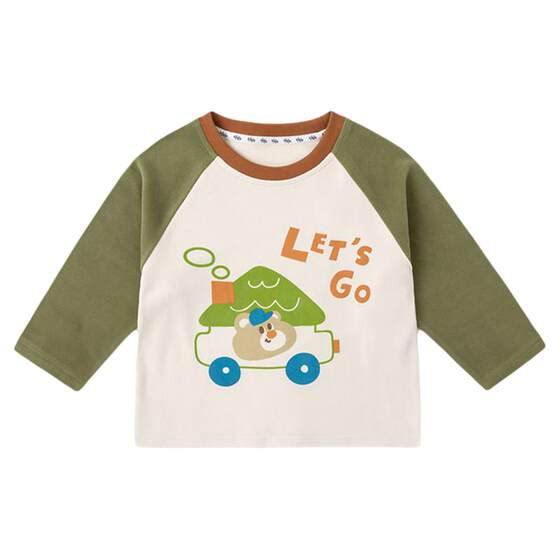 
[Anti-static] Dudujia children's T-shirt spring baby cartoon long-sleeved bottoming shirt spring and autumn boys and girls clothing