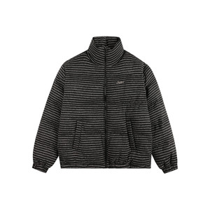 
ATRY striped cotton coat men's winter national fashion brand retro thickened warm wool bread coat coat couple cotton jacket