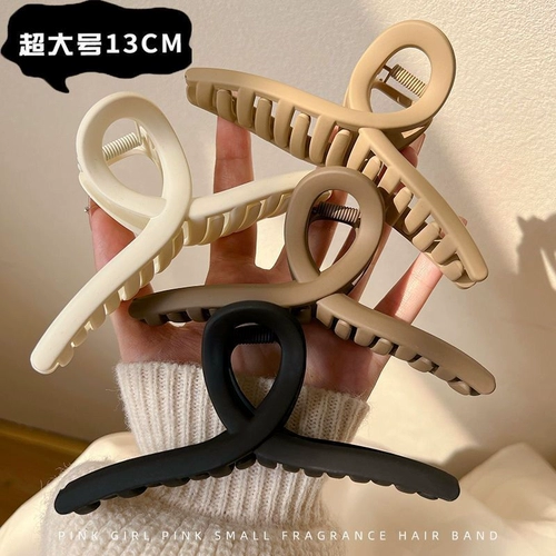 Большая акула, матовая заколка-крабик, заколка для волос, шпильки для волос, 13см