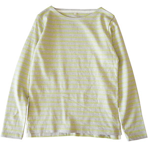 
Broken code and leakage Japanese pure cotton thickened bottoming striped shirt T-shirt 9111 versatile long-sleeved women's top