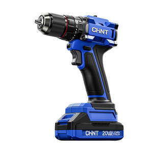 Chint Brushless Electric Hand Drill Household Small Pistol Drill Lithium Electric Impact Drill Multifunctional Rechargeable Electric Screwdriver