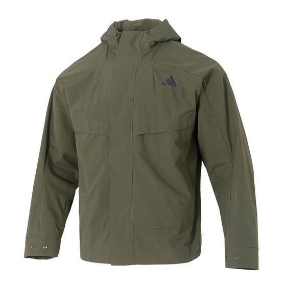 
Adidas Jacket Men's 2026 Spring New Water-Repellent Windproof Sports Casual Hooded Jacket KB7625
