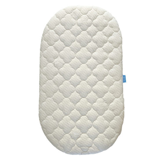 Crib mattress natural coconut palm mattress baby cradle mattress oval basket cart sleeping basket ridge protection sleeping plate custom