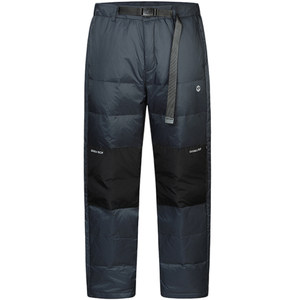 
GuukaTech outdoor warm and light down pants for men in winter wear spliced ​​breathable cold-proof thickened casual pants
