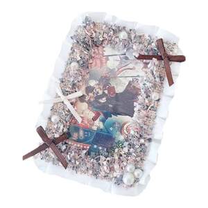 Lace Gu Mei Card set standing Gurca with the original Xiaoma Burry small card pain bag three -inch material finished handicraft
