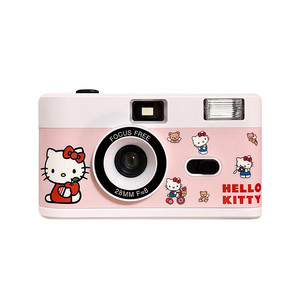 
Photograph film camera replaceable film with flash niche birthday gift Christmas gift for girls