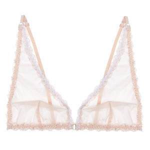 Frey Girl French underwear Female Women No Steel Circle thin breasts Sexy breathable beauty Back small chest buckle bra
