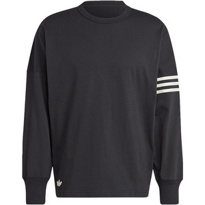 
Adidas/Adidas official genuine new style Clover men's simple retro long-sleeved T-shirt HR8697