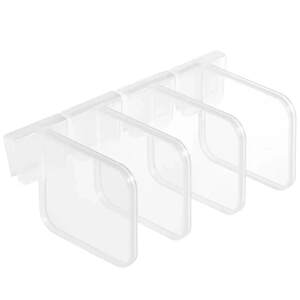 Adjustable refrigerator separation separation septum combination baffle to compile the grid plate household door separation storage artifact