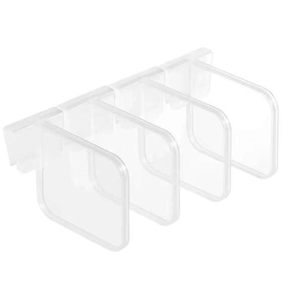 Adjustable refrigerator separation separation septum combination baffle to compile the grid plate household door separation storage artifact