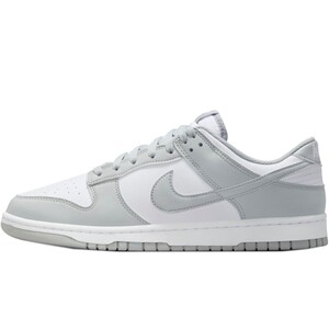 
NIKE Men's DUNK white and gray classic casual shoes low-cut sneakers HF5441-105