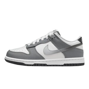 
Nike big children's shoes DUNK LOW retro gray and white gradient casual sports shoes sneakers for women HM9617-001