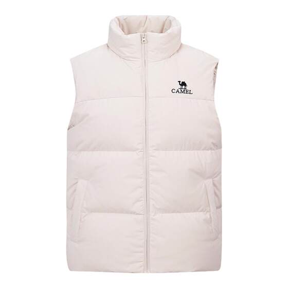 
Camel down vest for women in autumn and winter 2025 new light and casual down horse clips for short down jackets