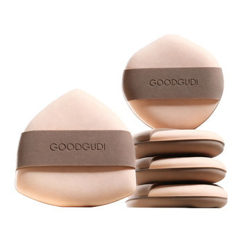 Goody's thick powder puff creates a clear foundation without taking powder