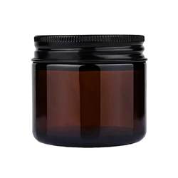 masonjar brown light blocking jar of bottleweed sealed jar