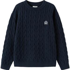 
Balabala children's sweater boys and girls sweaters for winter new children's clothing medium-large children's cotton pullover top