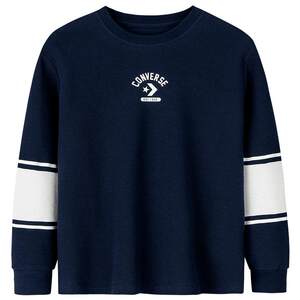 
Converse children's clothing long-sleeved T-shirt boys 2026 spring new style medium and large children's casual inner wear children's bottoming shirt top