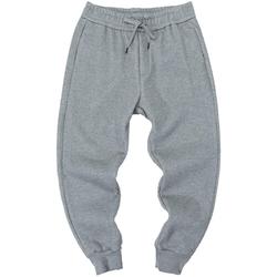 Autumn And Winter Fleece Pants Men's Casual Pants Men's Sweatpants Loose Workwear Trendy Brand Sports Trousers Boys' Feet