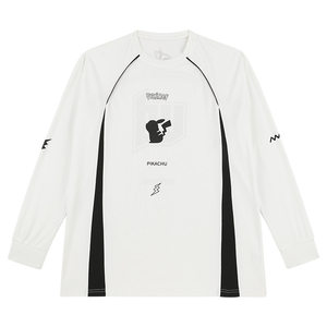 Victorian Pokémon, Name long -sleeved shooting T -shirt men's beauty basketball training uniform sports running breathable top V v
