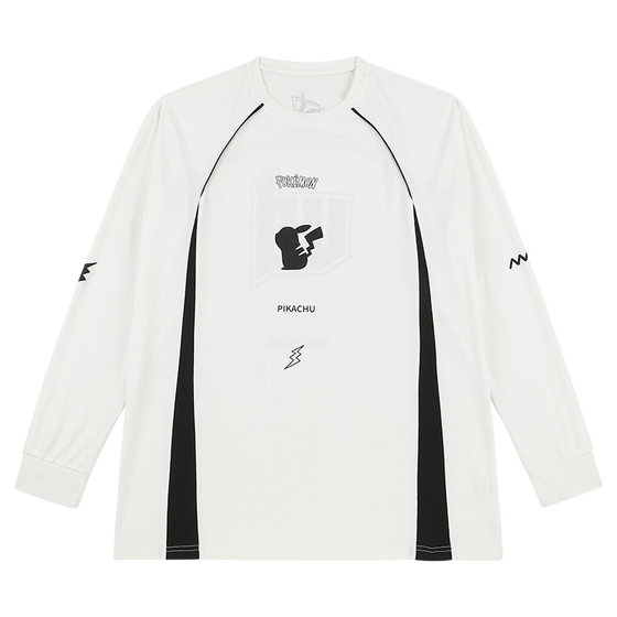 Victorian Pokémon, Name long -sleeved shooting T -shirt men's beauty basketball training uniform sports running breathable top V v
