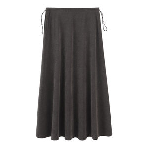 
Maternity skirt, spring and autumn pleated skirt, a-line skirt, spring and summer thin section, long skirt for small people during pregnancy, women's spring clothing