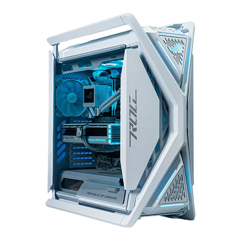 ROG 13代CPU14700K/13900KS RTX40系4070Ti/4080/4090 白色显卡台式DIY 