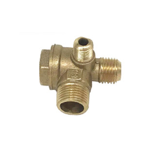 Silent oil -free air compressor accessories Armorician Unidirectional valve elbow unidirectional valve solenoid valve connecting tube switch cylinder
