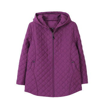 Middle -aged and elderly mothers pretend to be cotton clothes thin cotton jackets short
