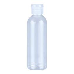 Squeeze Bottle Press Lotion Kosmetika Tekutá Voda Cestování Sub-lahvování Vzorek Prázdná Láhev Plastová Transparentní Flip Cap Láhev