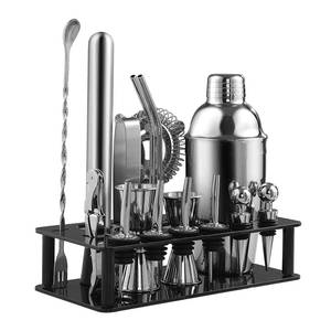 Glass Snow Cup Mixer Set Lemon Tea Tools Shake Cup Cup Cocktail Stainless Steel Steaming Hand Shake Pot
