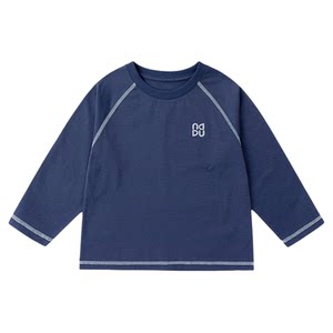 
[Sweat-absorbent and moisture-wicking] Dudujia children's T-shirt spring boys' long-sleeved tops girls inner layer children's clothing spring