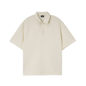 
BD bodybuilding station summer texture heavyweight T-shirt men's sports fitness loose large-size short-sleeved men's polo shirt