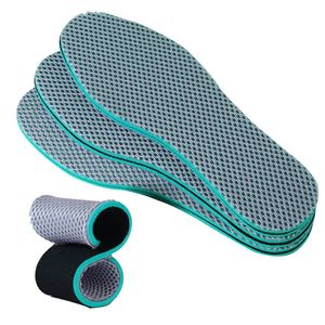 Sports insoles Thick, soft, comfortable, breathable, sweat, anti -deodorant, anti -deodorized men's and women's sports basketball shock -absorbing leather shoe insoles summer and autumn