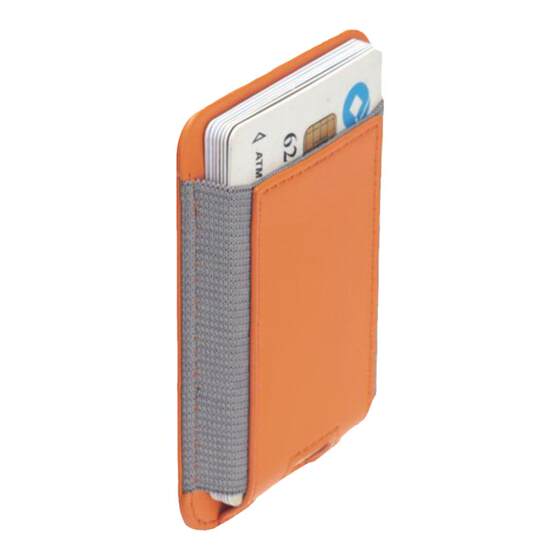 
Applicable to Apple 15 magnetic card bag Samsung hard drive T7 elastic rope certificate bag Large capacity mobile phone back sticker card bag