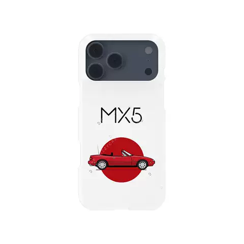 DIZZY JDMMX5 Mazda MX-5 Phone Case for iPhone 17, 16, 15, 14 and 13