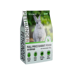 
Pafende rabbit food rabbit feed 500g full price nutritional pet rabbit special food baby rabbit timothy grass high fiber