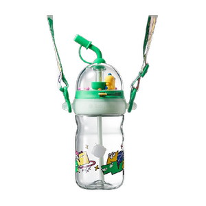 
[Pull down the details for discounts] babycare basketball children's water cup large capacity portable fun straw cup
