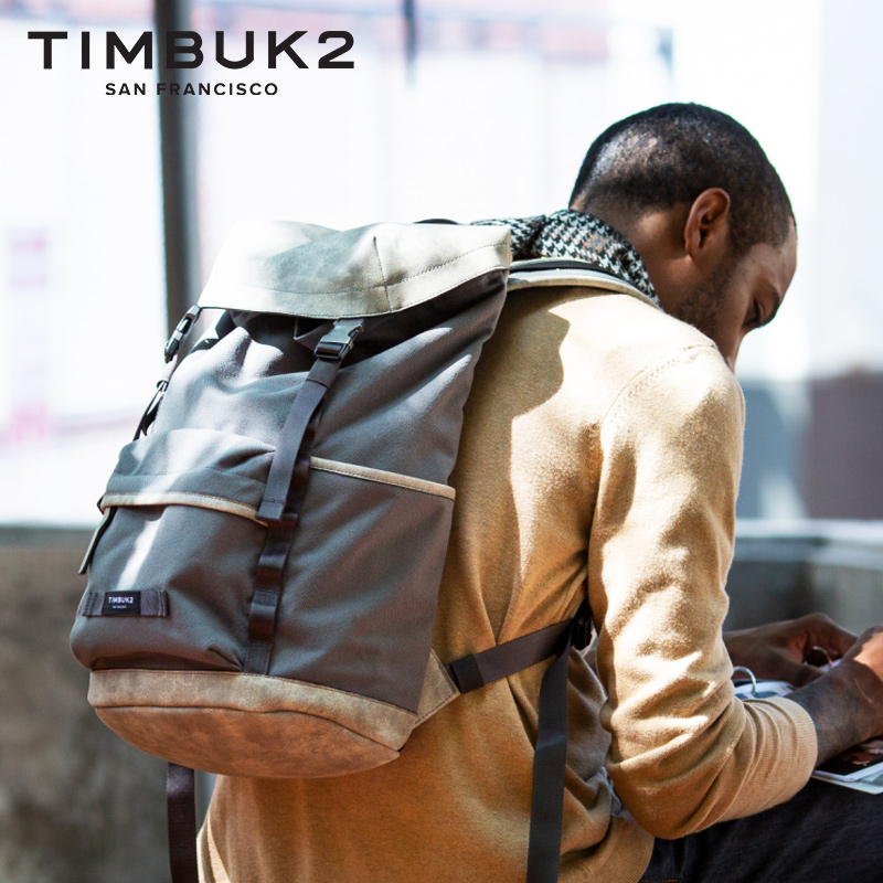 TIMBUK2双肩包休闲运动包电脑包男女时尚潮流背包Lug Launch系列 音速黑