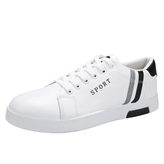 Zhenyuezu メンズ ホワイト カジュアルシューズ - 春/秋 通気性