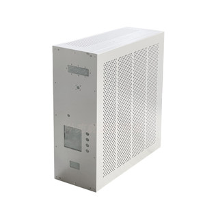 
Portable desktop instrument shell customized power meter sheet metal honeycomb shell small vertical equipment chassis shell