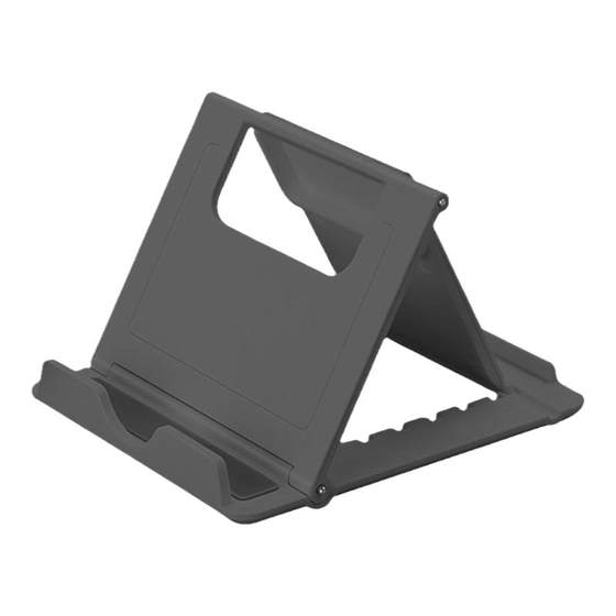 Mobile phone desktop bracket folding gear adjustment small practical portable TV series flat panel lazy fixed support frame
