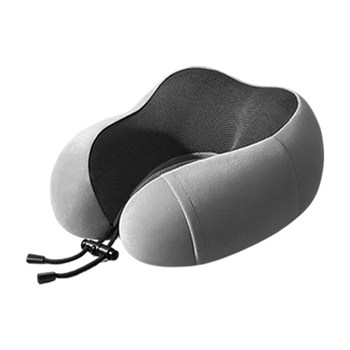 Memory foam U-shaped pillow travel airplane sleeping neck pillow