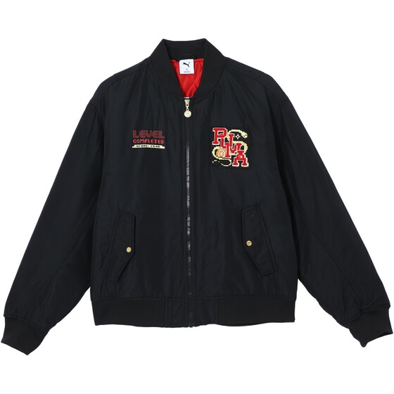 
Cotton-clip bomber jacket men's zipper baseball collar sports top 631679 Puma puma official ole